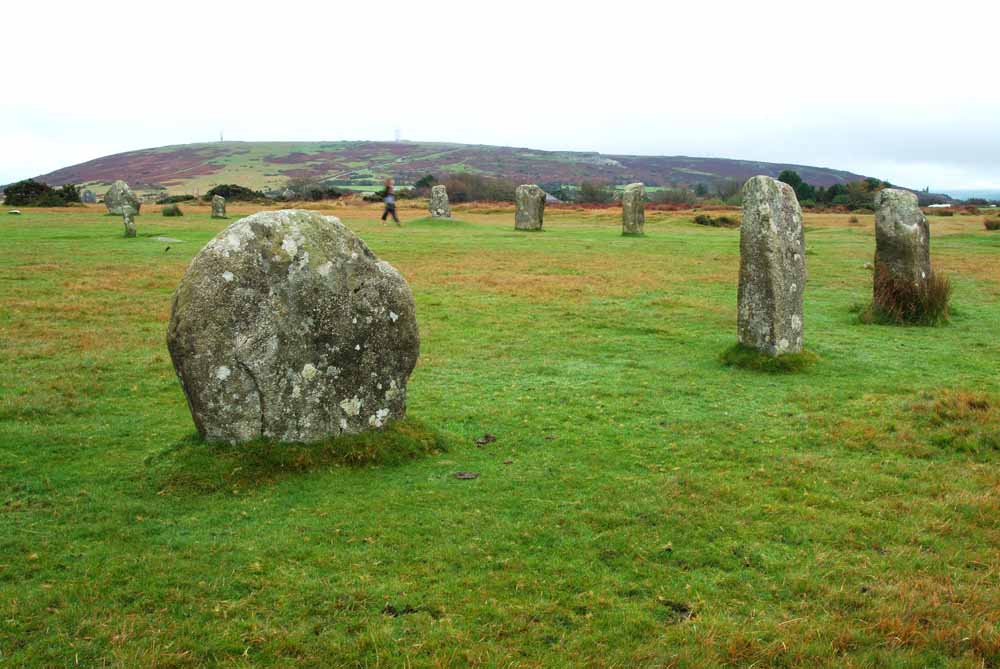 27698 The Hurlers Stone Circles, Cornwall