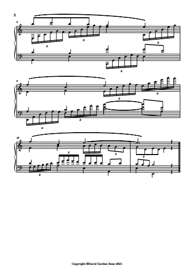 Frere Jacques Harp (Phrygian Mode) Page 2